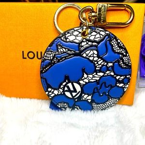 Louis Vuitton Disc Bag Charm NWT/Key Fob/Full Inclusion